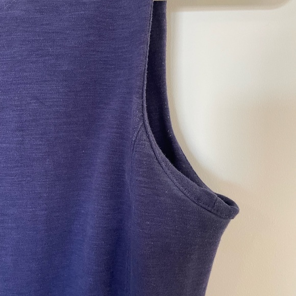 J. Crew Factory Royal Blue Fit Flare Cotton Dress - Picture 6 of 11